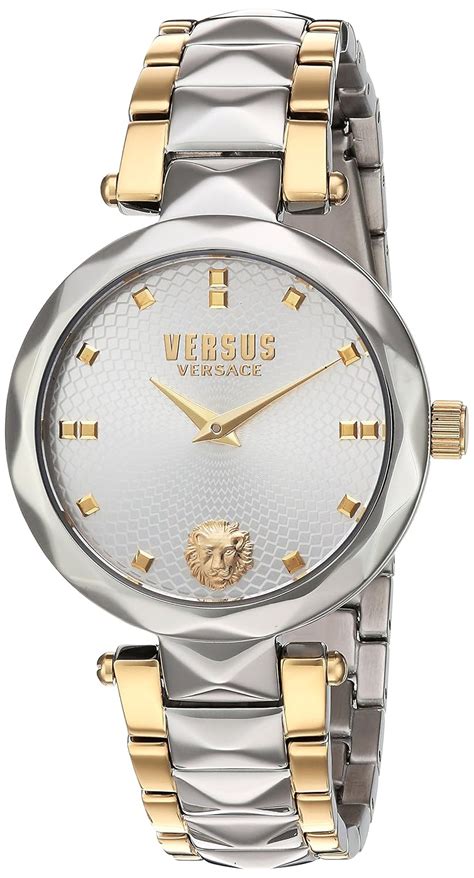 versace womens silver watch|Versace versus watch for women.